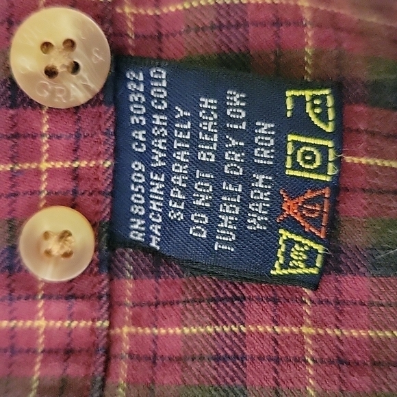 Woods & Gray, Men's Long-Sleeved Shirt, Button-Down, Size LG. - Picture 5 of 7